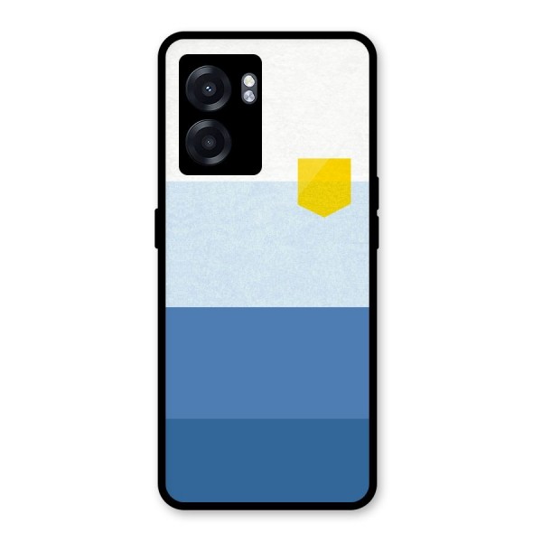 Pocket Stripes. Glass Back Case for Oppo K10 (5G)