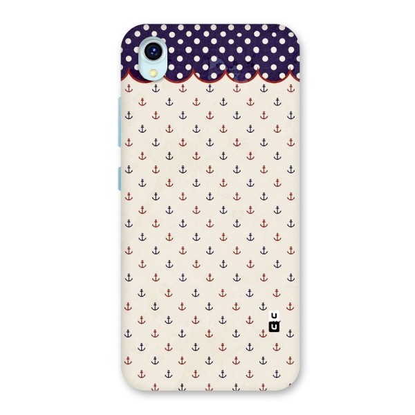 Polka Anchor Back Case for Vivo Y1s