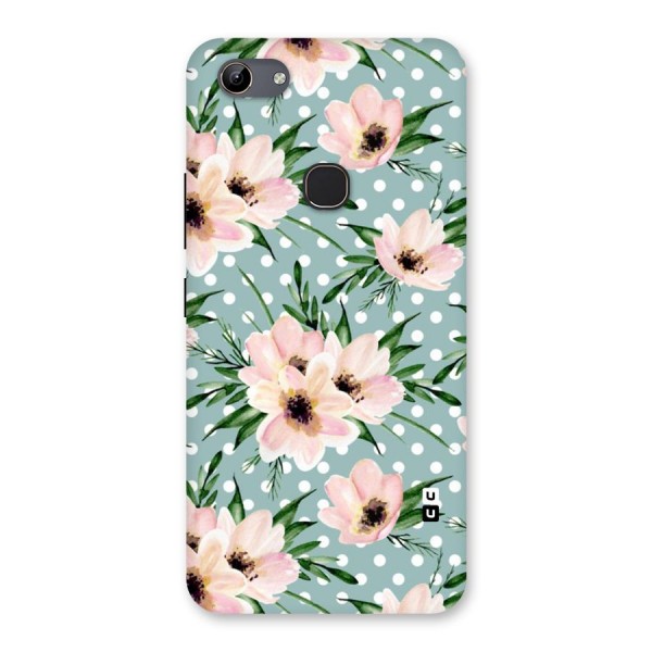 Polka Art Floral Back Case for Vivo Y81