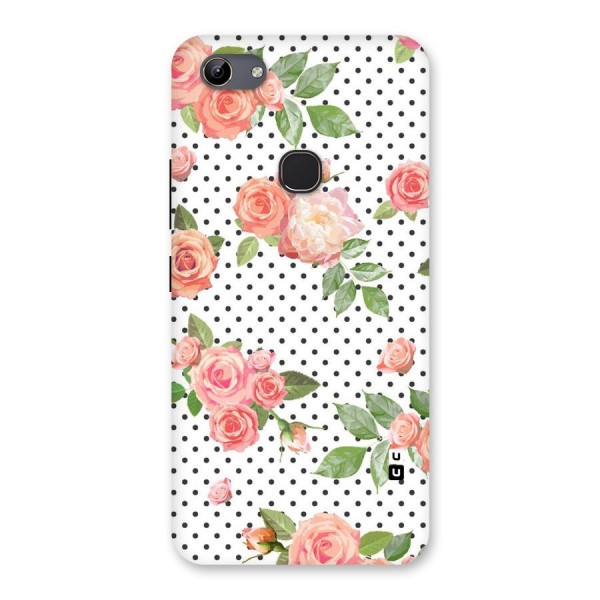 Polka Bloom White Back Case for Vivo Y81