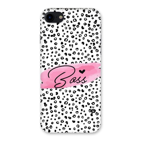 Polka Boss Back Case for iPhone SE 2020