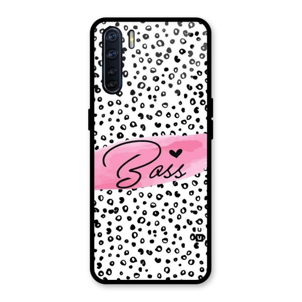 Polka Boss Glass Back Case for Oppo F15