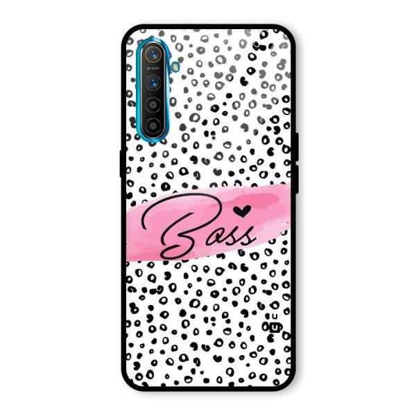 Polka Boss Glass Back Case for Realme XT