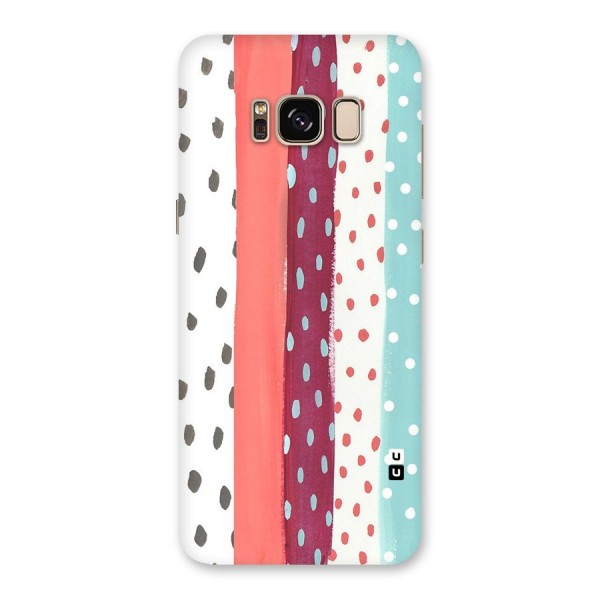 Polka Brush Art Back Case for Galaxy S8