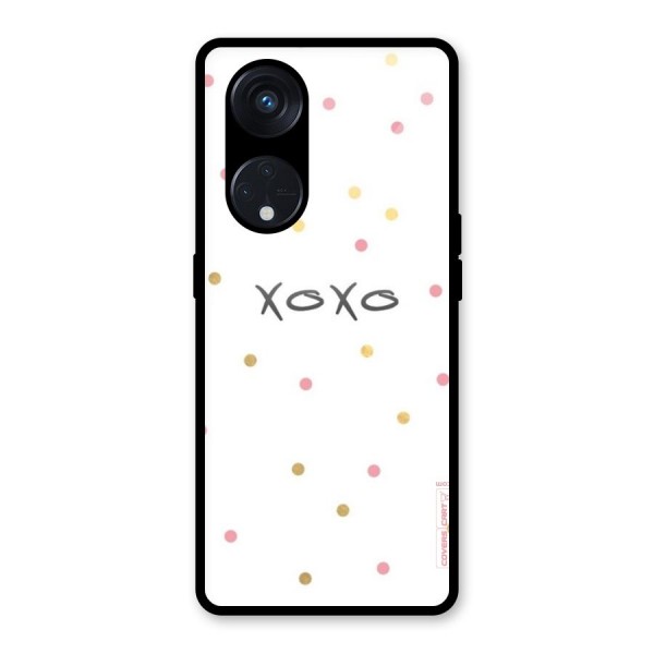 Polka Hugs Glass Back Case for Reno8 T 5G