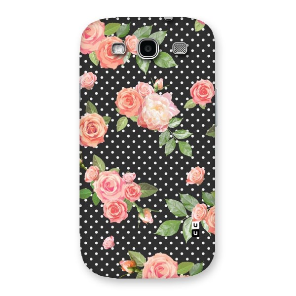 Polka Peach Back Case for Galaxy S3 Neo