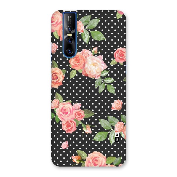 Polka Peach Back Case for Vivo V15 Pro