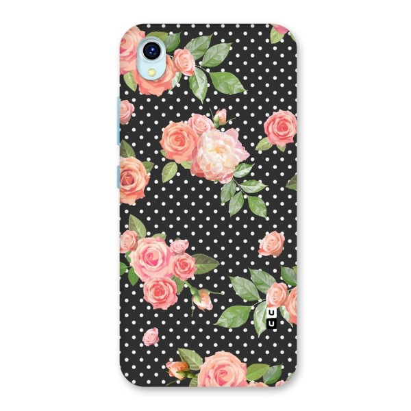 Polka Peach Back Case for Vivo Y1s