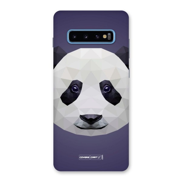 Polygon Panda Back Case for Galaxy S10 Plus