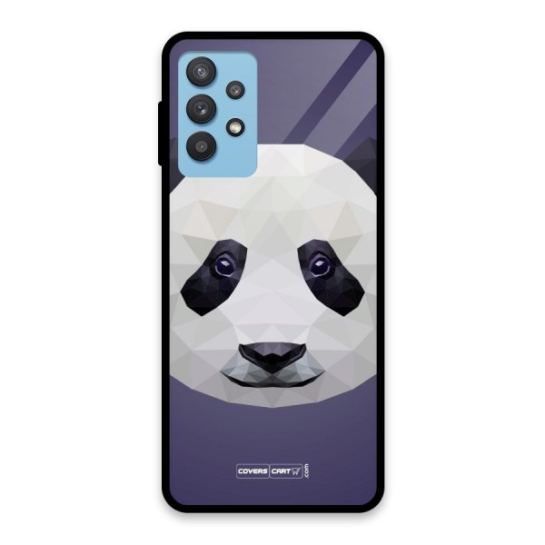 Polygon Panda Glass Back Case for Galaxy M32 5G