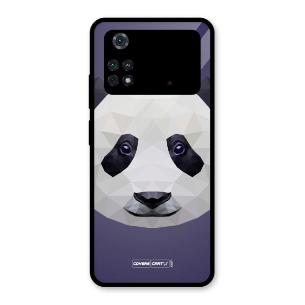 Polygon Panda Glass Back Case for Poco M4 Pro 4G