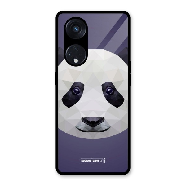 Polygon Panda Glass Back Case for Reno8 T 5G