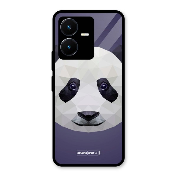 Polygon Panda Glass Back Case for Vivo Y22