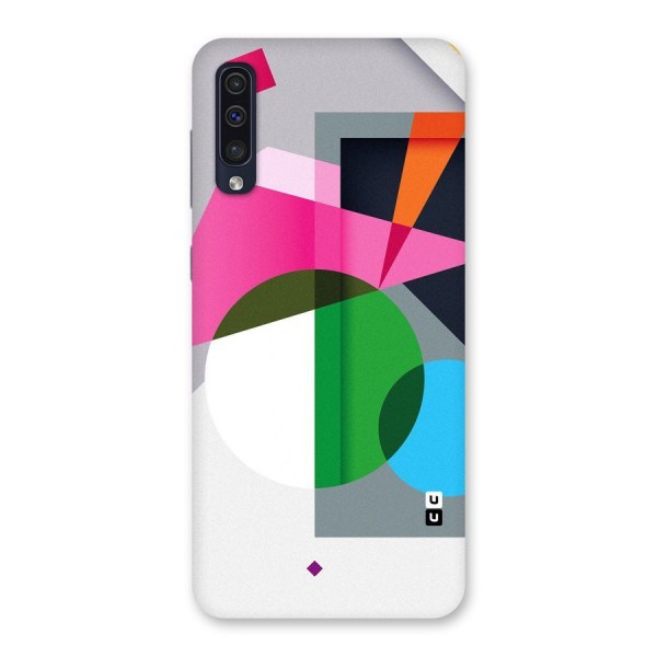 Polygons Cute Pattern Back Case for Galaxy A50