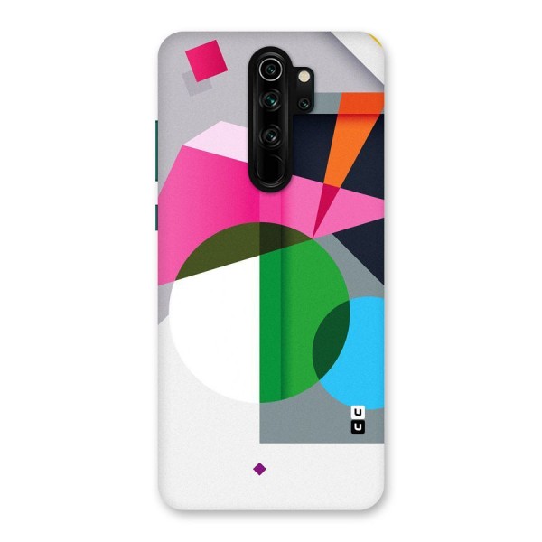 Polygons Cute Pattern Back Case for Redmi Note 8 Pro