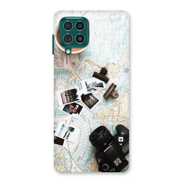 Post Stamps Travel Back Case for Galaxy F62