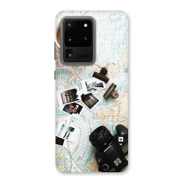 Post Stamps Travel Back Case for Galaxy S20 Ultra