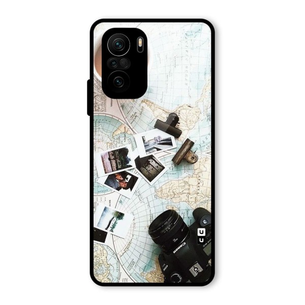 Post Stamps Travel Glass Back Case for Mi 11x