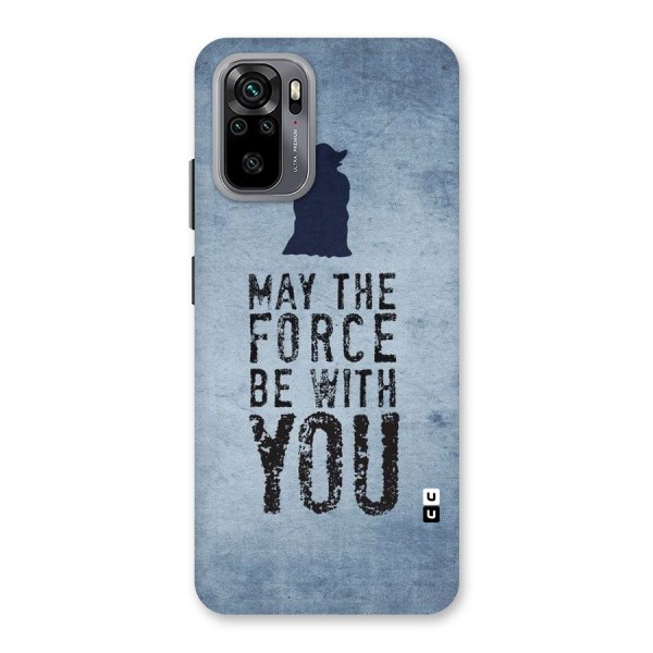 Power With You Back Case for Redmi Note 10