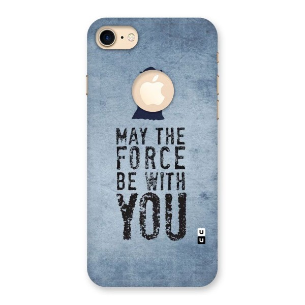 Power With You Back Case for iPhone 8 Logo Cut