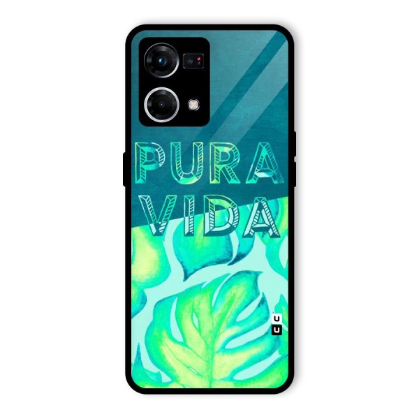 Pre Vida Glass Back Case for Oppo F21s Pro 4G