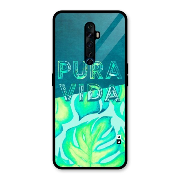 Pre Vida Glass Back Case for Oppo Reno2 Z