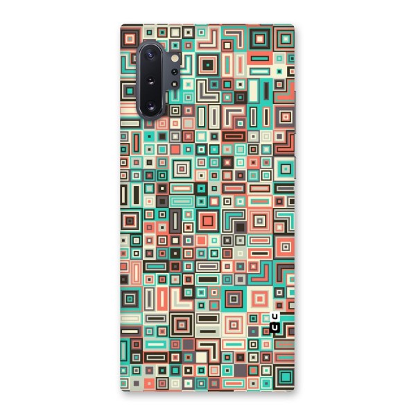 Pretty Boxes Design Back Case for Galaxy Note 10 Plus