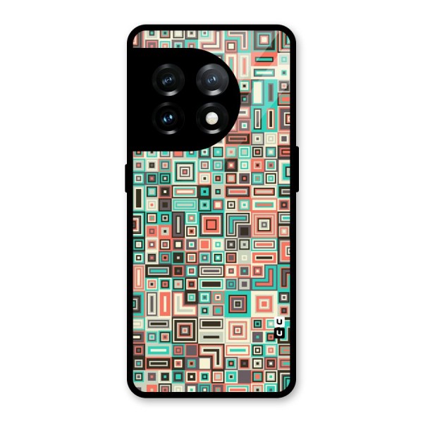 Pretty Boxes Design Glass Back Case for OnePlus 11