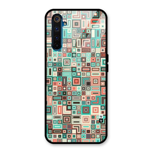 Pretty Boxes Design Glass Back Case for Realme 6 Pro