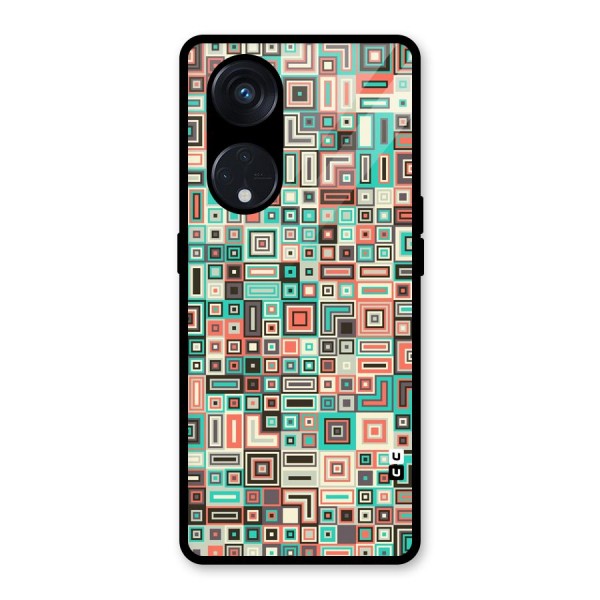 Pretty Boxes Design Glass Back Case for Reno8 T 5G