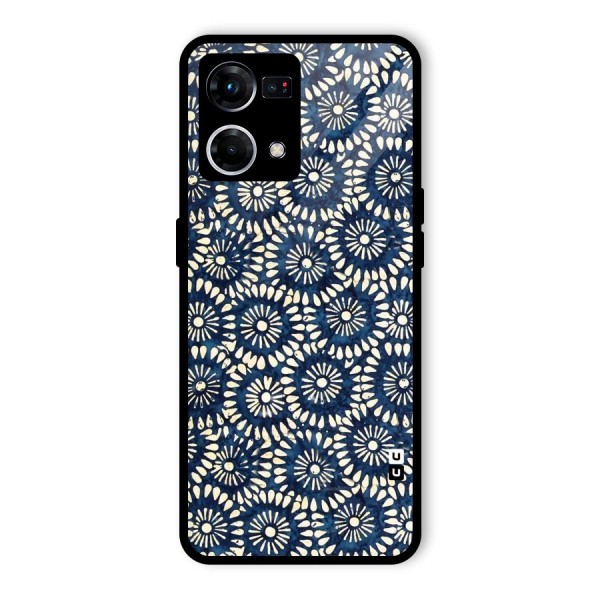 Pretty Circles Glass Back Case for Oppo F21s Pro 4G