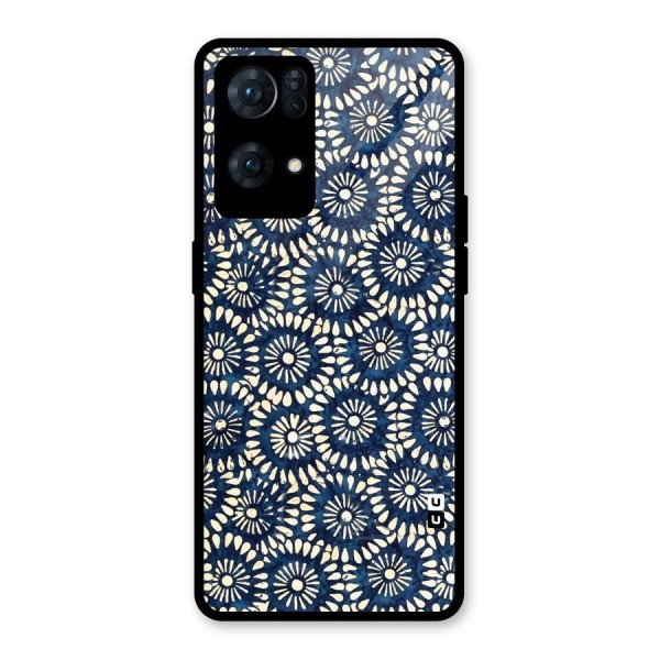 Pretty Circles Glass Back Case for Oppo Reno7 Pro 5G