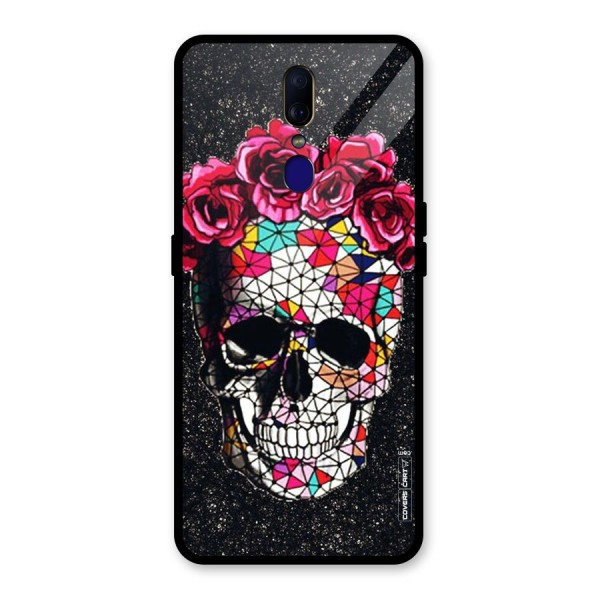 Pretty Dead Face Glass Back Case for Oppo F11