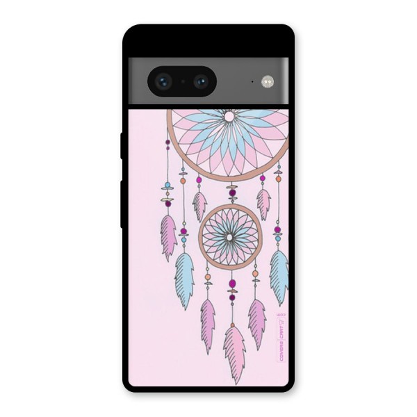 Pretty Dream Catcher Glass Back Case for Google Pixel 7