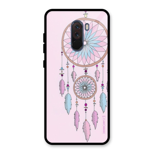 Pretty Dream Catcher Glass Back Case for Poco F1