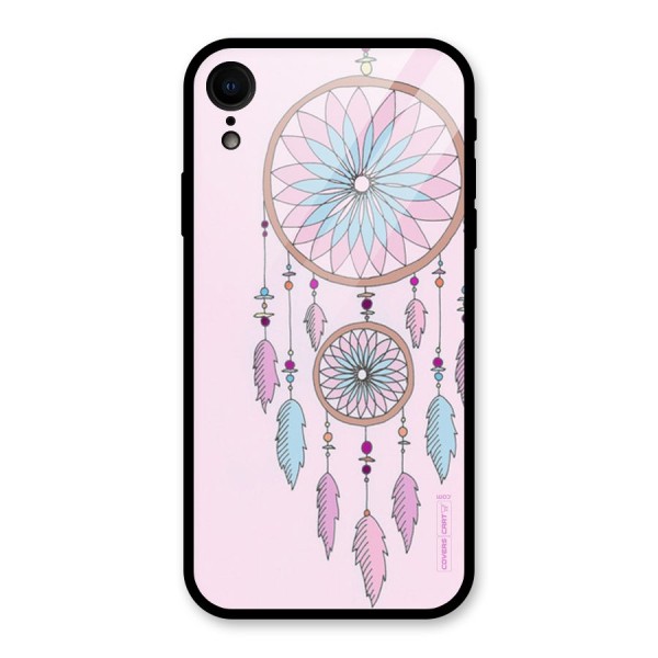 Pretty Dream Catcher Glass Back Case for XR