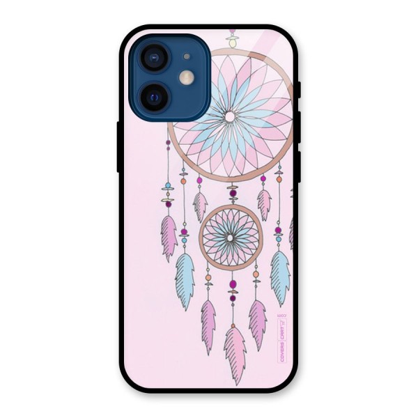 Pretty Dream Catcher Glass Back Case for iPhone 12 Mini