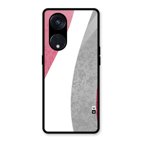 Pretty Flow Design Glass Back Case for Reno8 T 5G