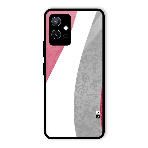 Pretty Flow Design Glass Back Case for Vivo T1 5G