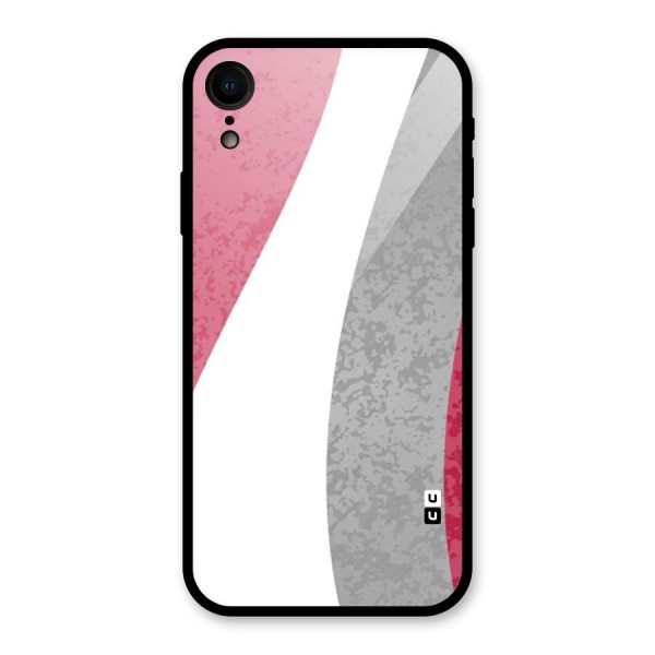 Pretty Flow Design Glass Back Case for XR