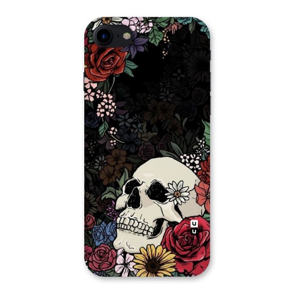 Pretty Skull Back Case for iPhone SE 2020