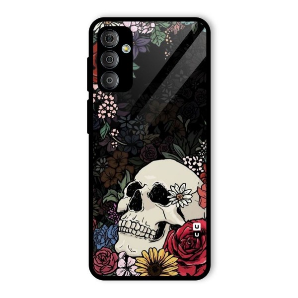 Pretty Skull Glass Back Case for Galaxy F23