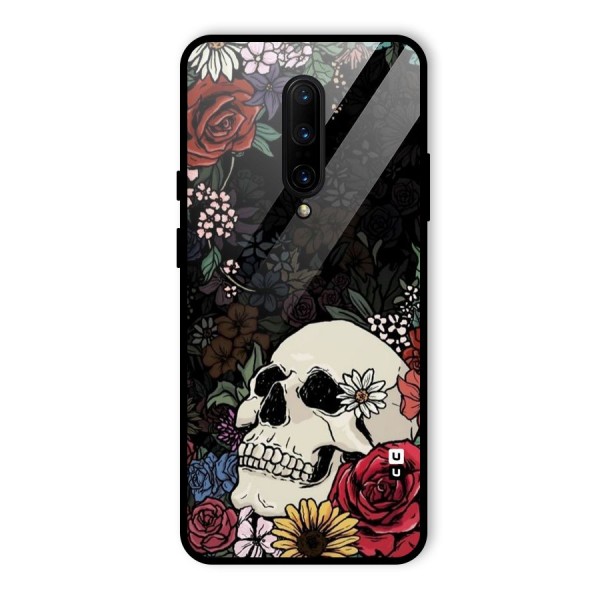 Pretty Skull Glass Back Case for OnePlus 7 Pro