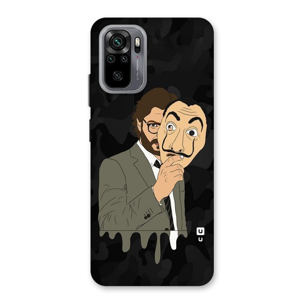 Professor Art Camouflage Back Case for Redmi Note 10