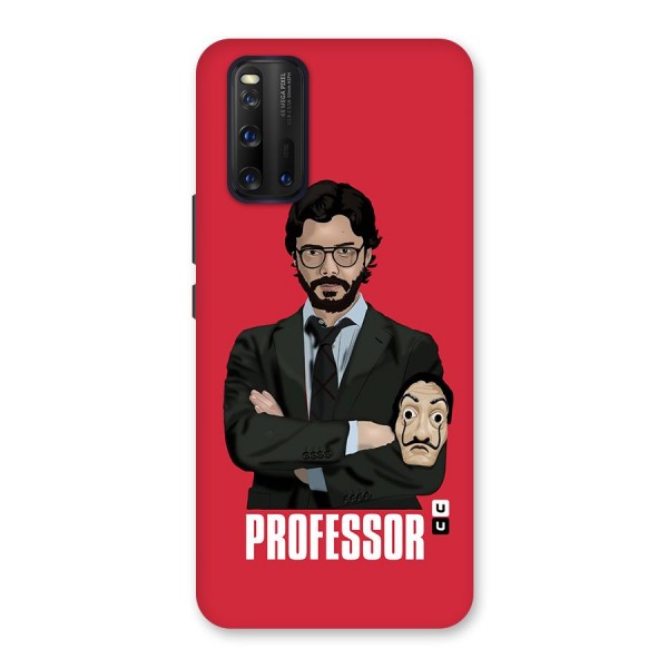 Professor Art Illustration Back Case for Vivo iQOO 3