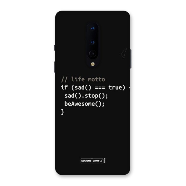 Programmers Life Back Case for OnePlus 8