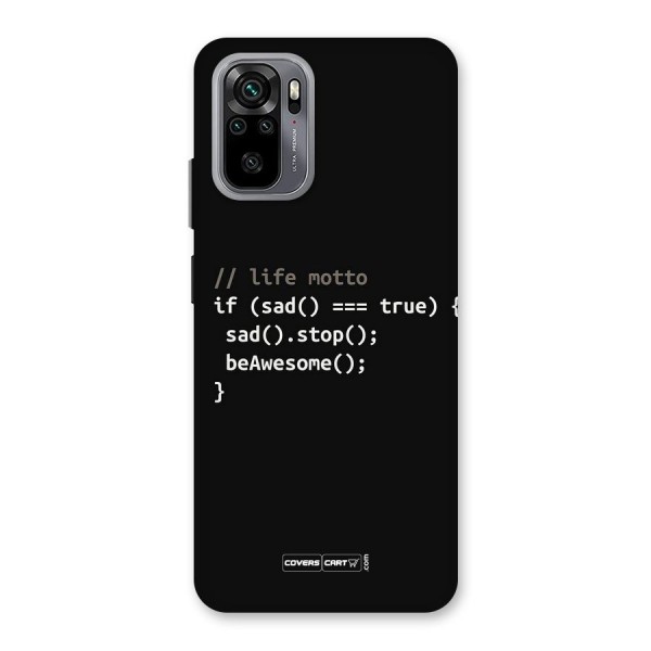 Programmers Life Back Case for Redmi Note 10