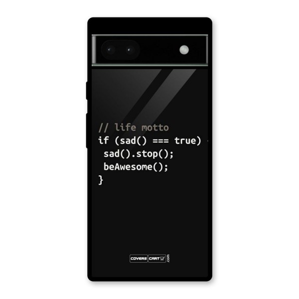 Programmers Life Glass Back Case for Google Pixel 6a