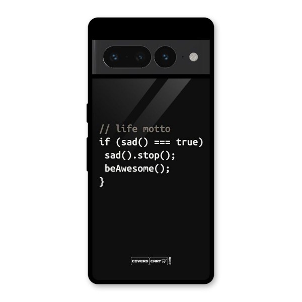 Programmers Life Glass Back Case for Google Pixel 7 Pro