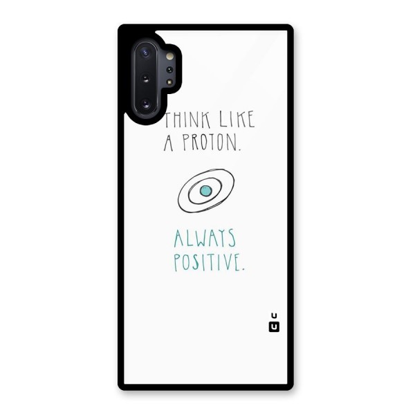 Proton Positive Glass Back Case for Galaxy Note 10 Plus